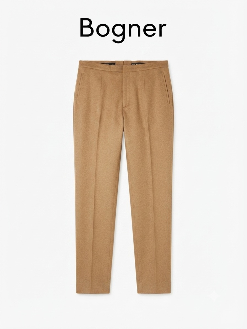 Bogner Women's Camel Dress Pants Wool/Cashmere Size 14L 0200